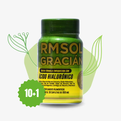 10 + 1 : Rmsol Gracian Con Ácido Hialurónico 30 Capletas 850 MG