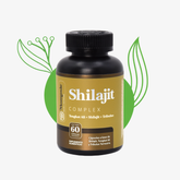 Shilajit Complex + Tribulus Terrestis + Tongkat Ali | Shilajit 100% Puro 60 Cápsulas