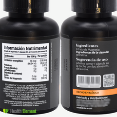 Citrato de Magnesio 60 caps - MOMOSIE