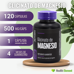 Glicinato de Magnesio 120 Cápsulas Kukamonga