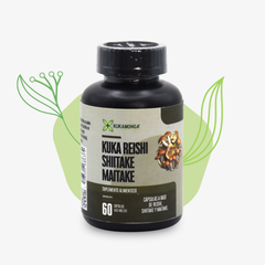 Kuka Reishi Shiitake Maitake 60 cápsulas