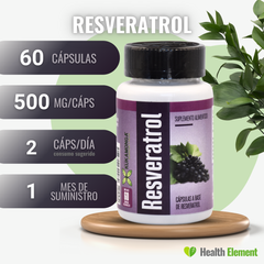 Resveratrol - 60 Cápsulas