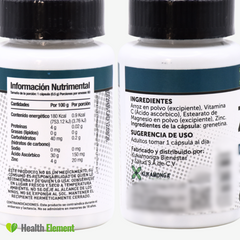 Kuka Zinc + Vitamina C 60 Cápsulas - KUKAMONGA