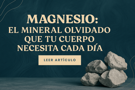 Magnesio: El mineral olvidado que tu cuerpo necesita