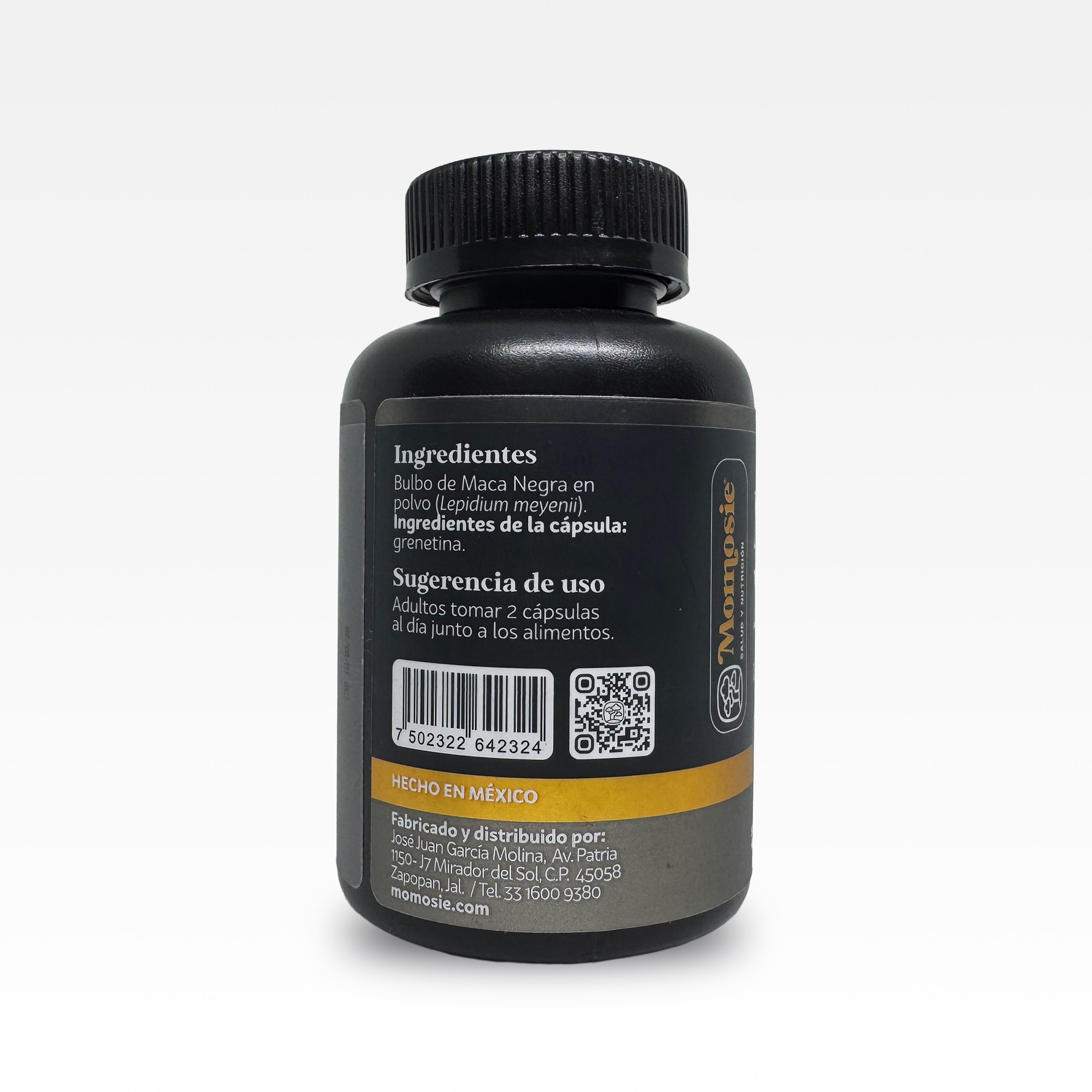 Maca Negra del Perú 60 Cápsulas - MOMOSIE