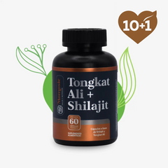 10 + 1 : Tgkt A + Shilajit 60 cápsulas - MOMOSIE