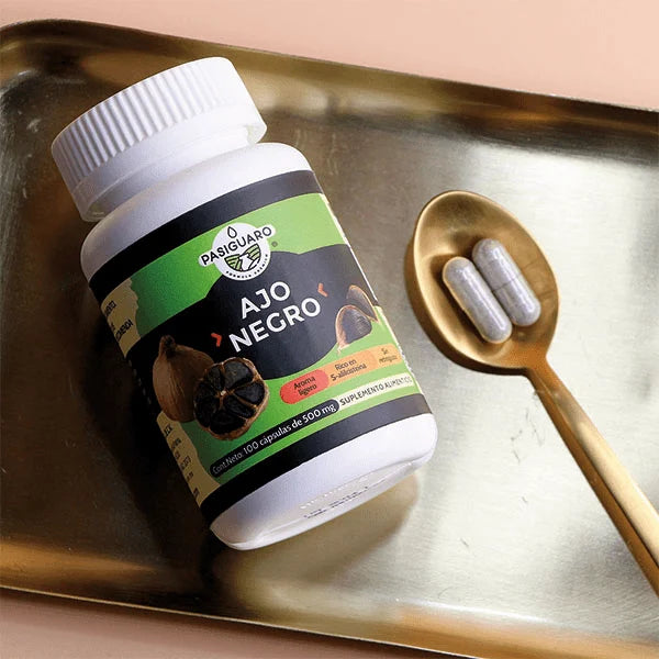 AJO NEGRO 100 cápsulas de 500 mg. Pasiguaro®