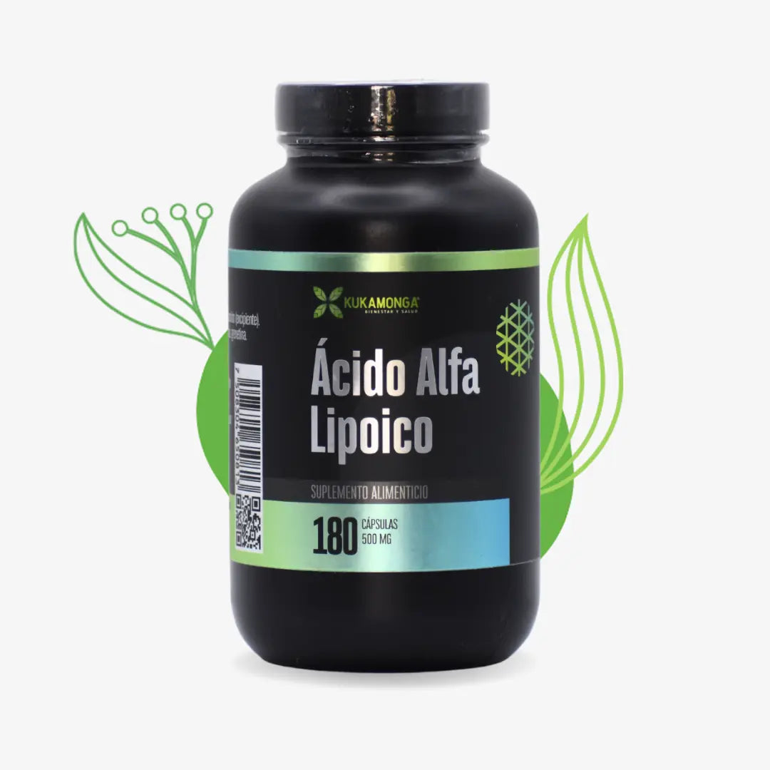 Acido alfa lipoico 180 cápsulas – KUKAMONGA