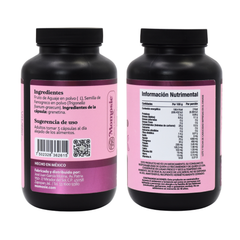 Aguaje y Fenogreco 180 Cápsulas 500 Mg