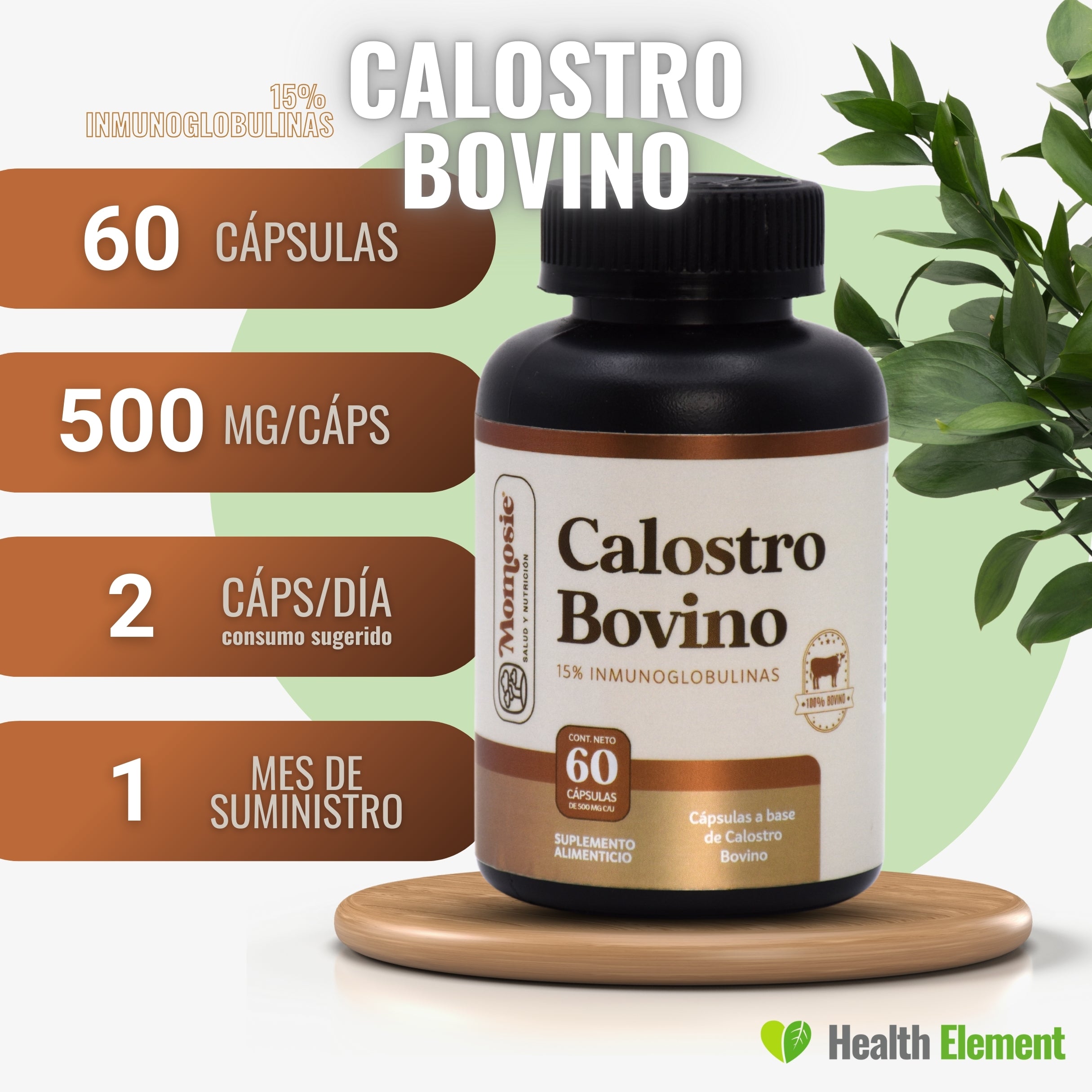 Calostro Bovino 60 cápsulas – MOMOSIE