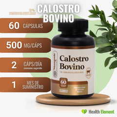 Calostro Bovino 60 cápsulas – MOMOSIE