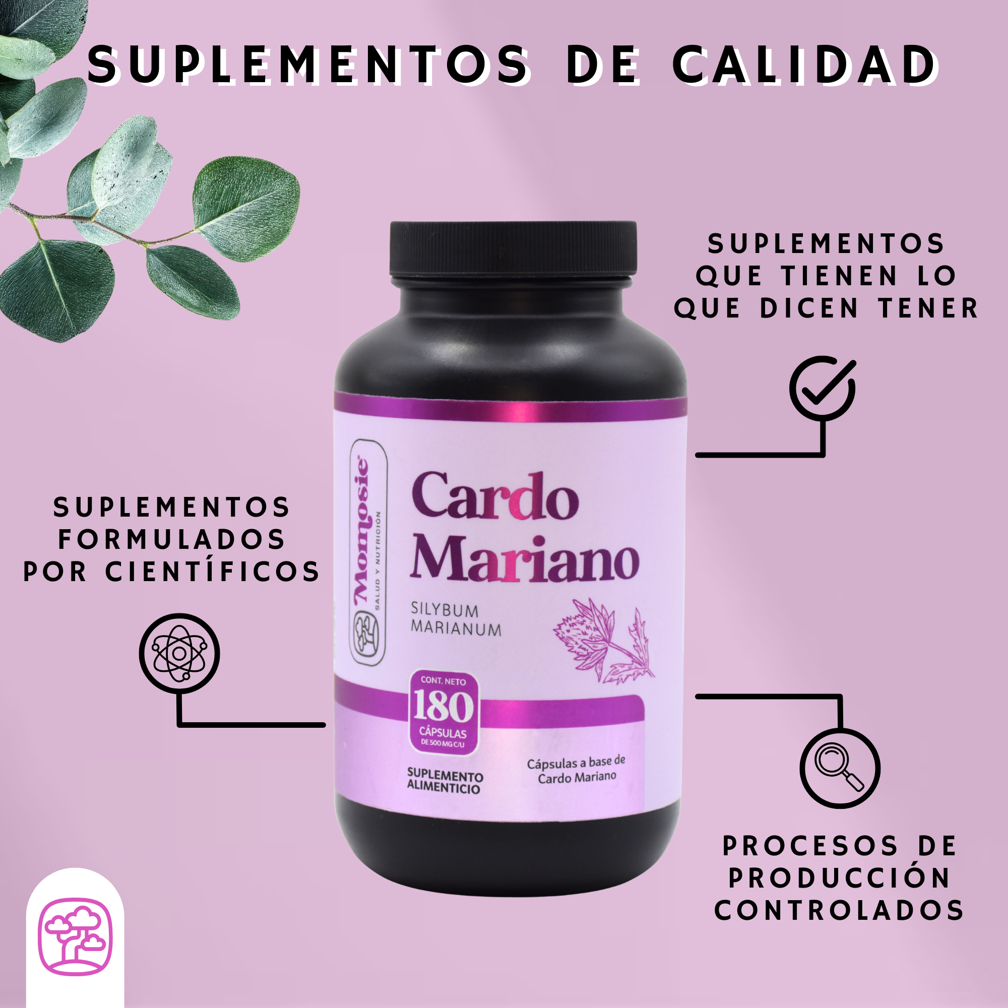 Cardo mariano  180 cápsulas