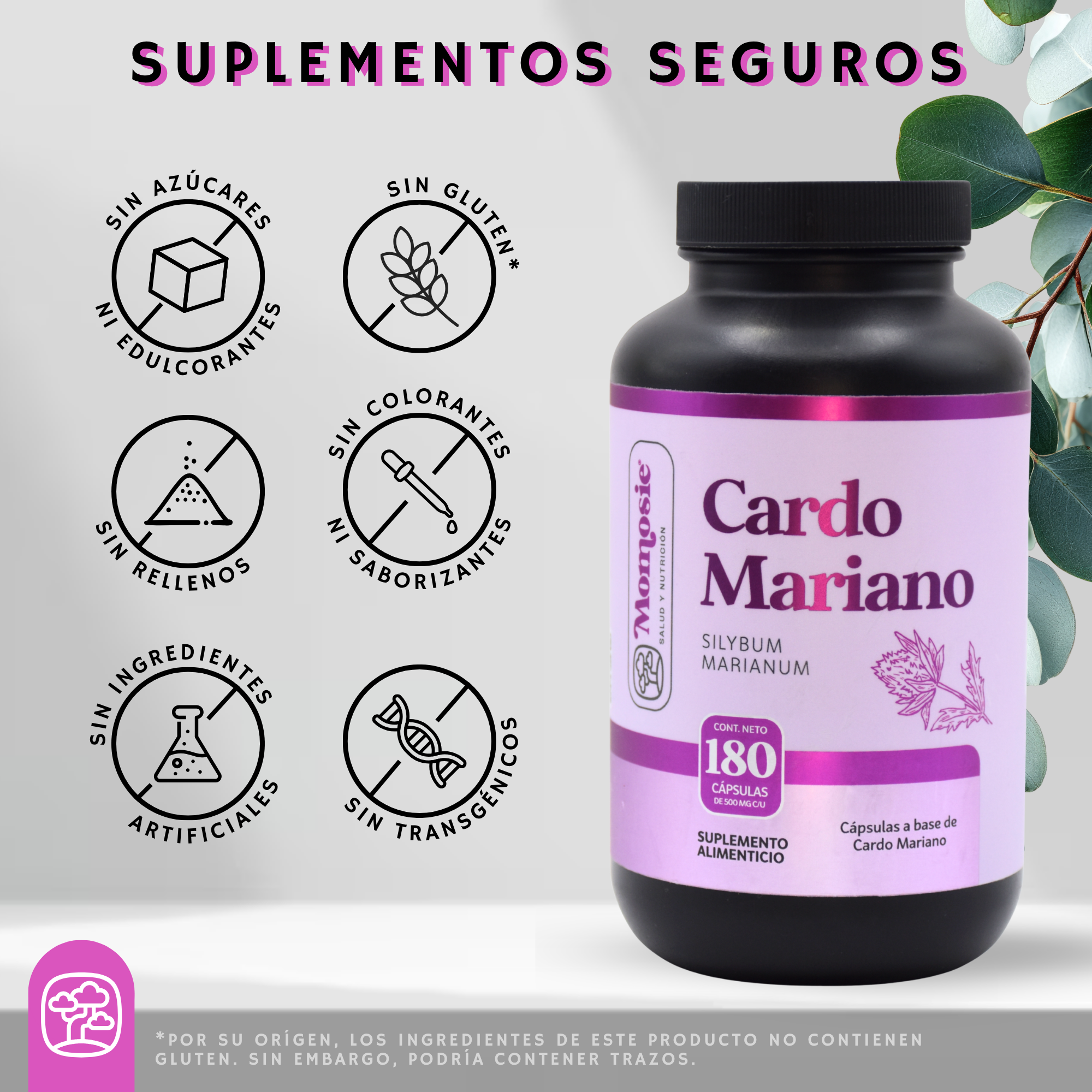 Cardo mariano  180 cápsulas