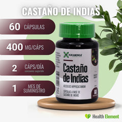 Castaño De Indias - 60 Tabletas - KUKAMONGA