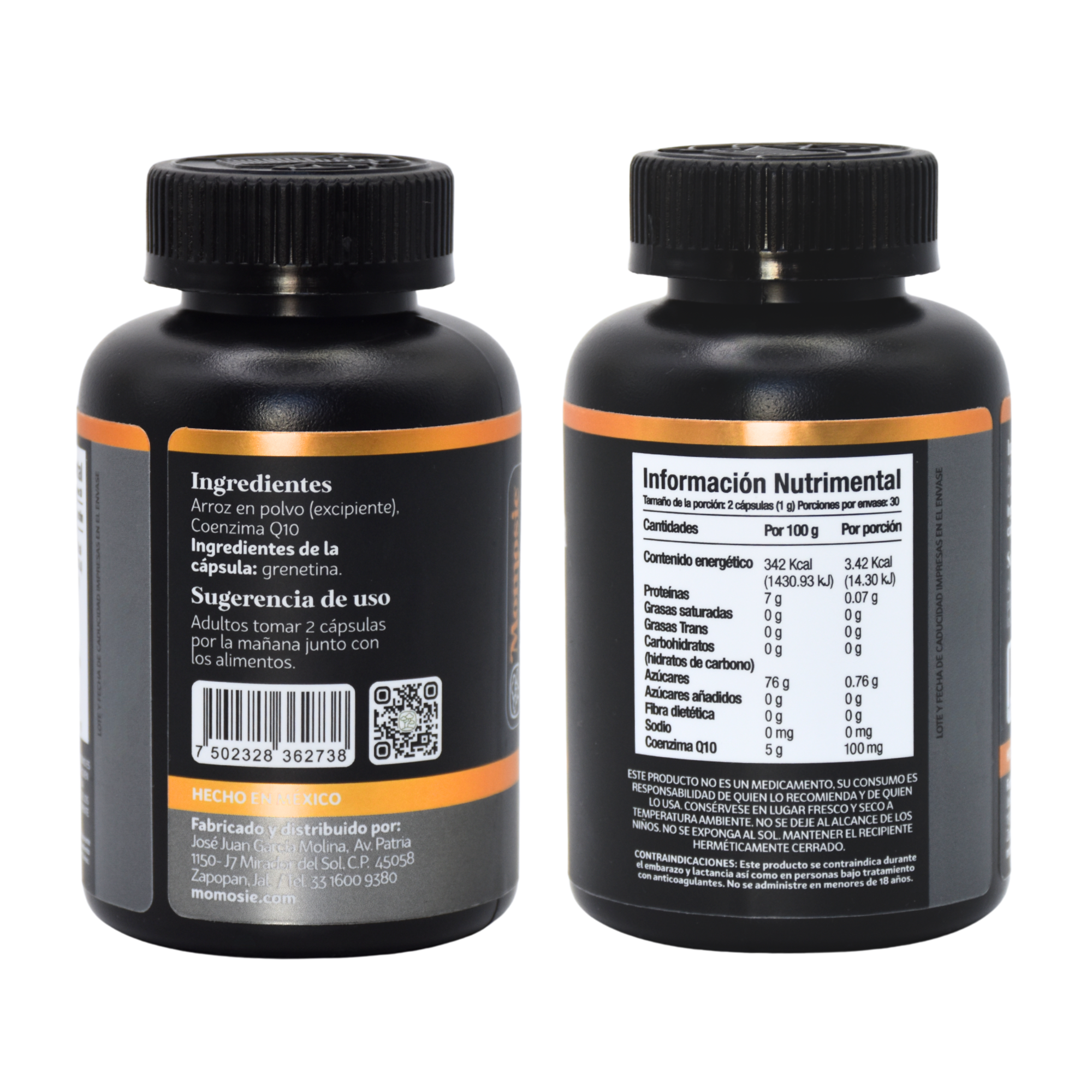 Coenzima Q10 De 60 Cápsulas 500 Mg