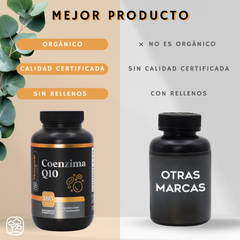 Coenzima Q10 De 180 Cápsulas 500 Mg