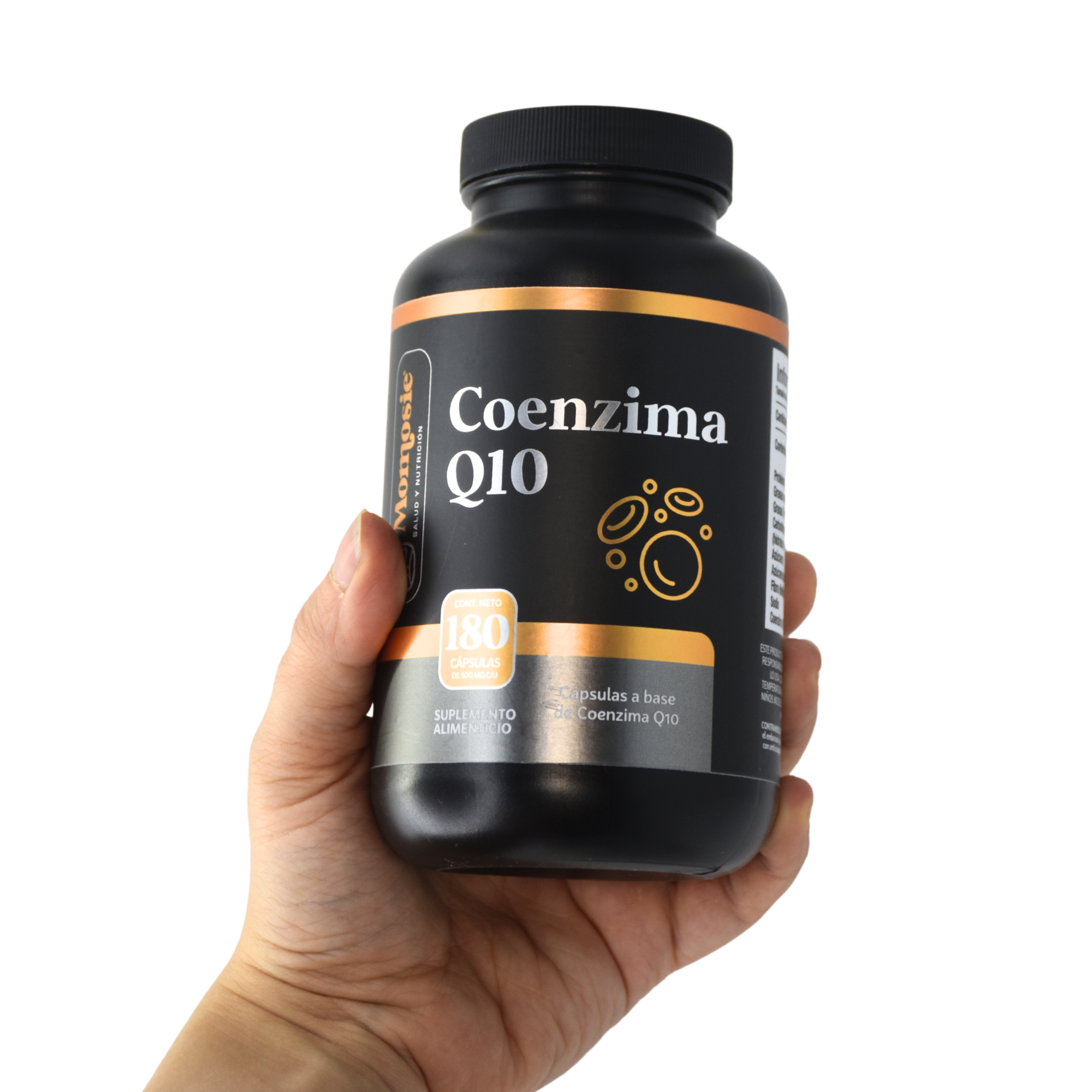 Coenzima Q10 De 180 Cápsulas 500 Mg