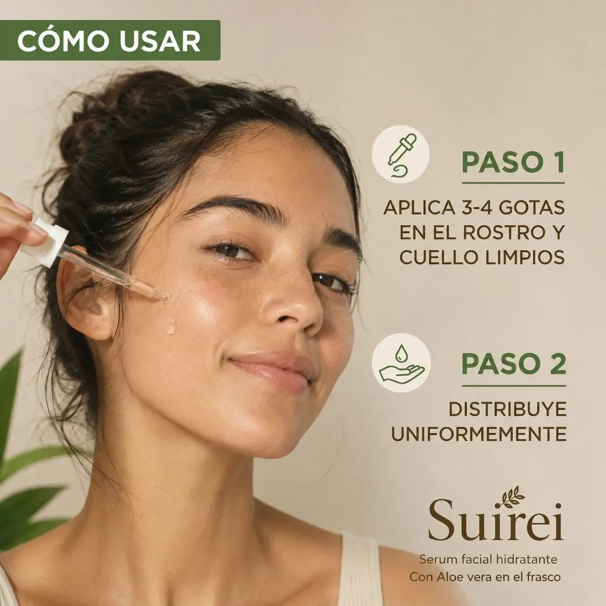 Serúm Acido Hialúronico Suirei | Hidratación Facial
