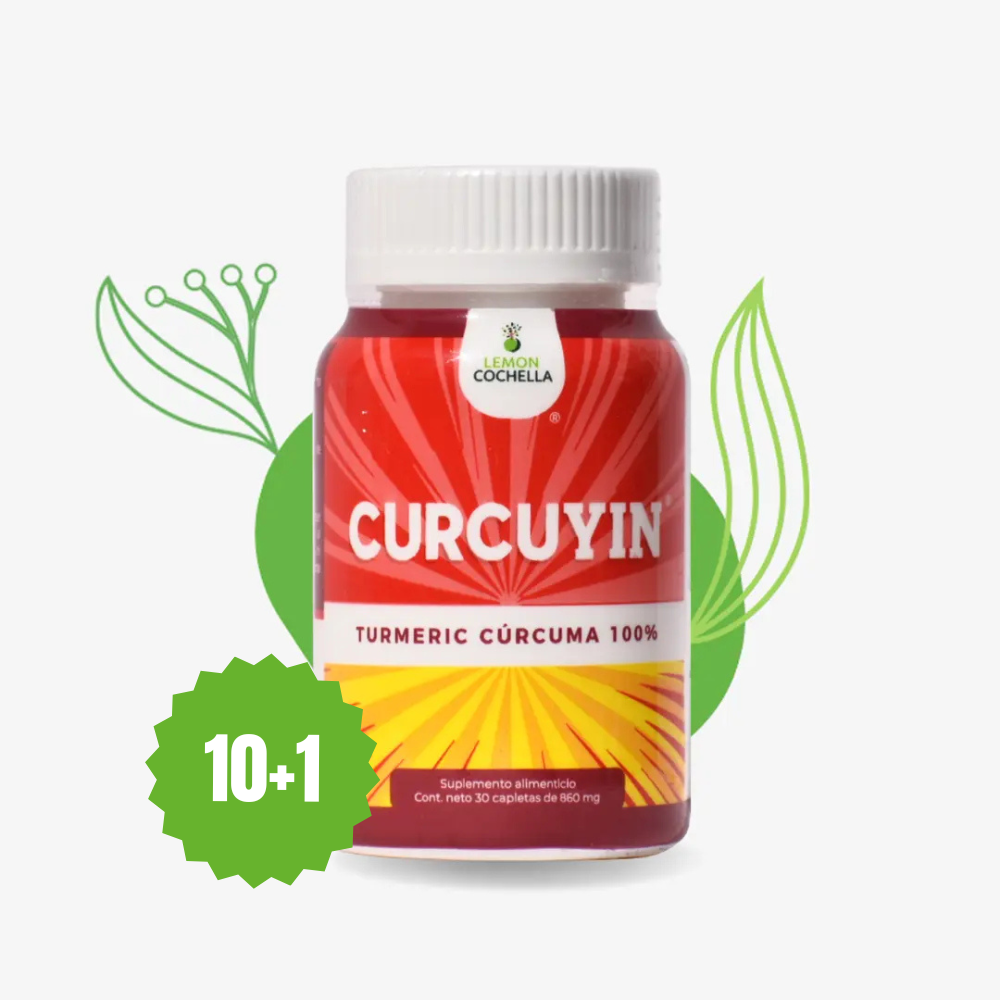 10 + 1 : Curcuyin 30 Capletas de 860 mg