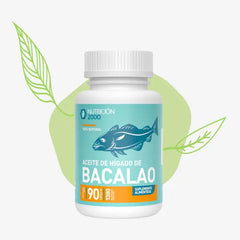 Bacalao 90 Cápsulas 1380 mg Nutrición 2000