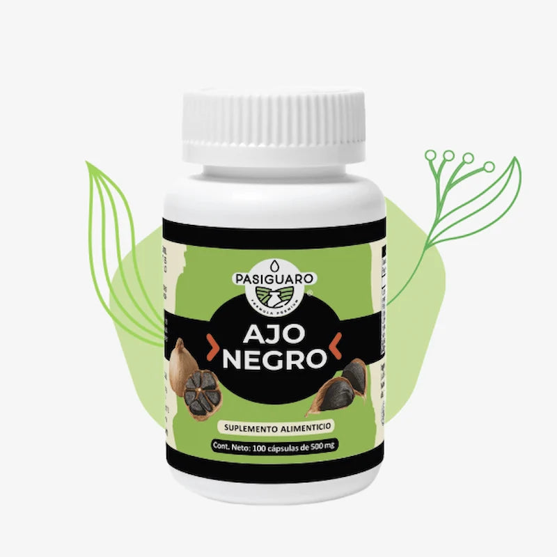 AJO NEGRO 100 cápsulas de 500 mg. Pasiguaro®