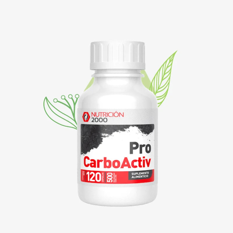 CarboActiv Pro 120 Cápsulas 500 mg Nutrición 2000