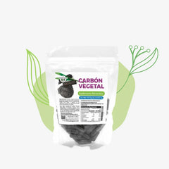 CARBÓN VEGETAL BOLSITA 150 cápsulas de 400 mg. Pasiguaro®