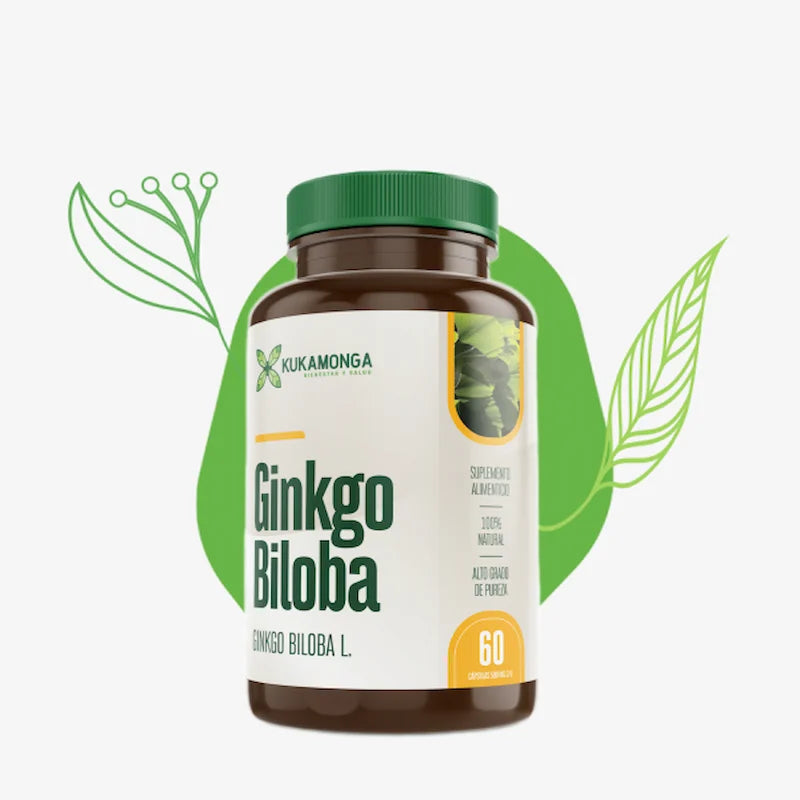 Ginkgo Biloba 60 Cápsulas Kukamonga