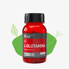 Pro L-Glutamina 200 Cápsulas 500 mg Nutrición 2000