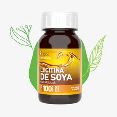 Lecitina de Soya 100 Cápsulas 1200 mg Nutrición 2000