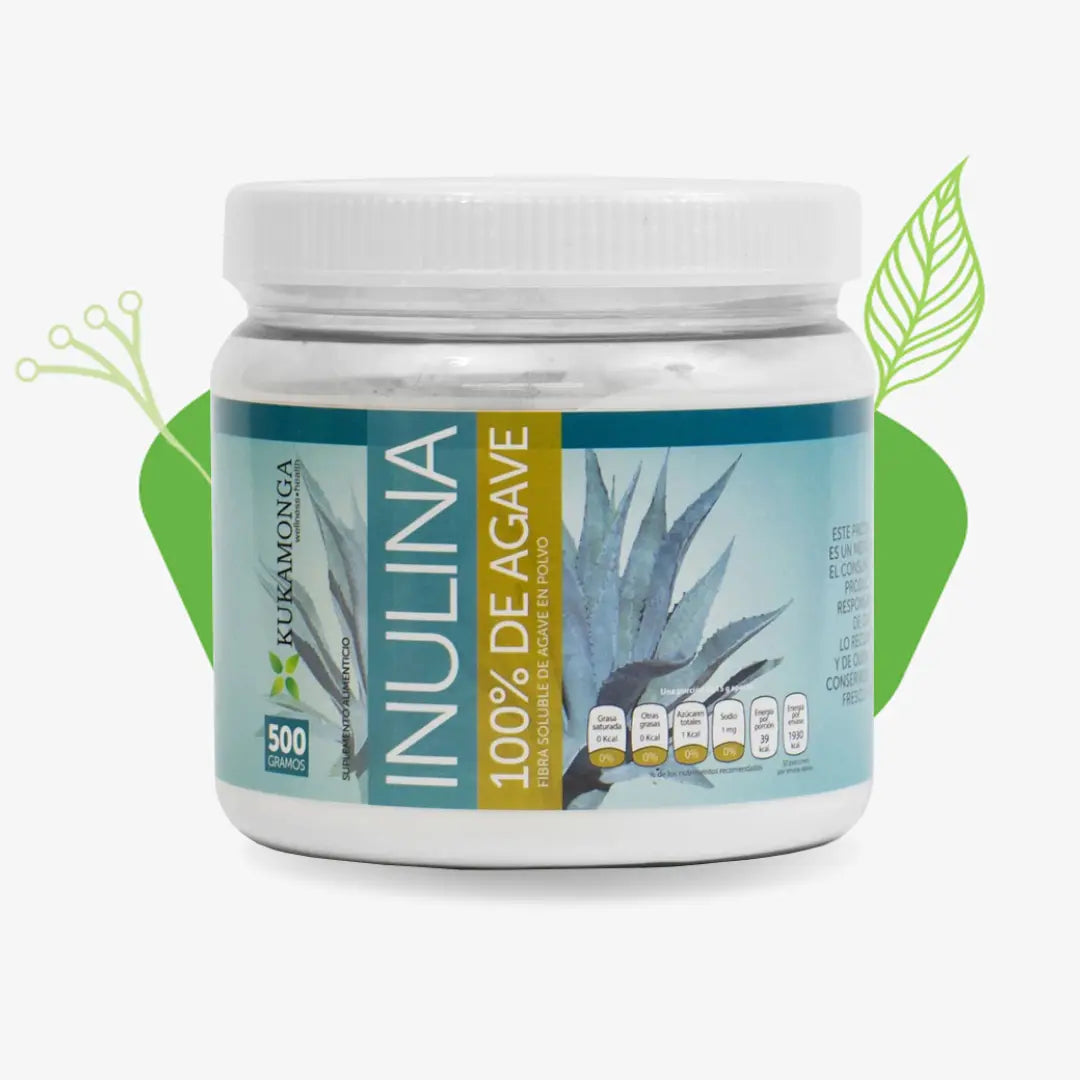 Inulina de Agave 500g - KUKAMONGA