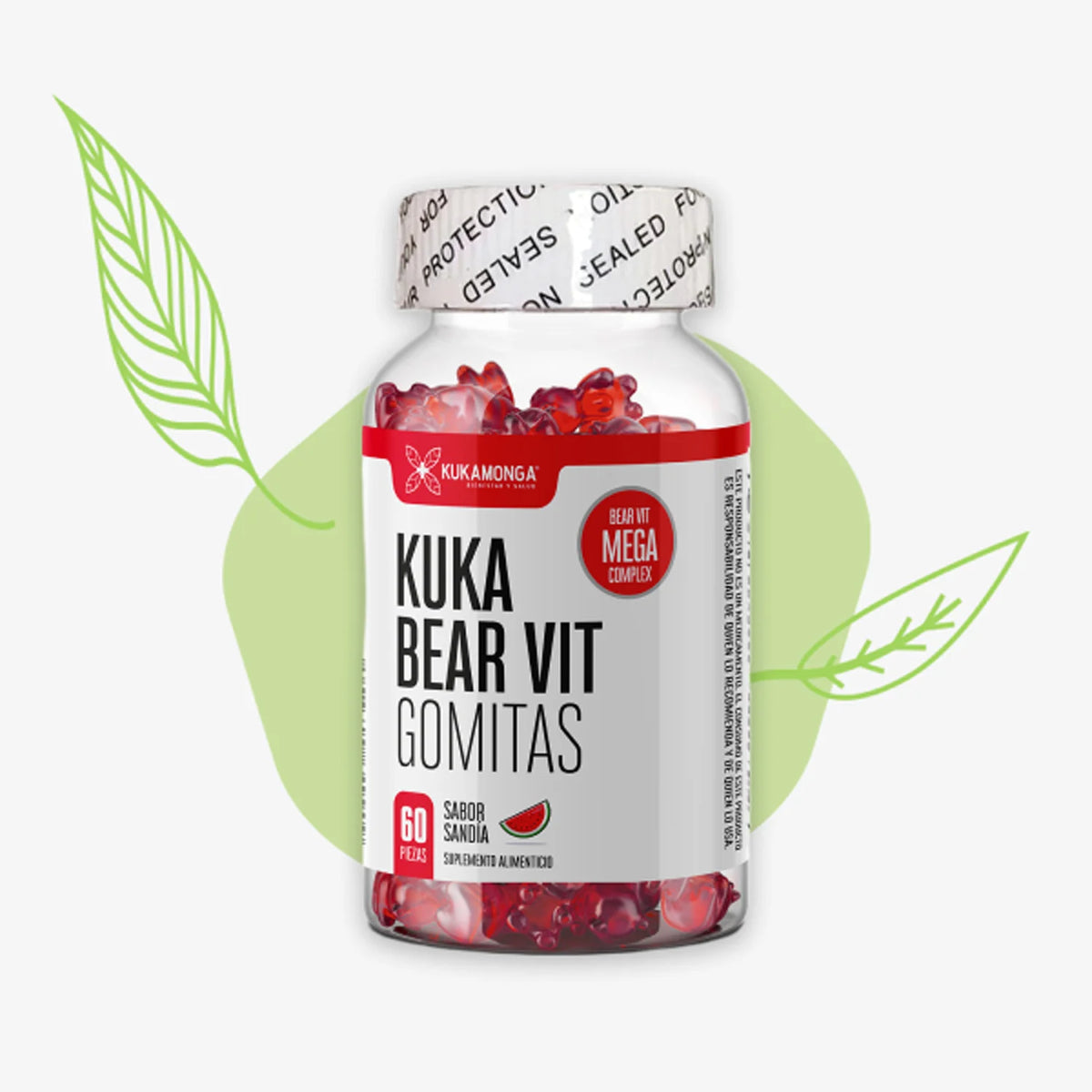 Kuka Bear Vit 60 - Gomitas