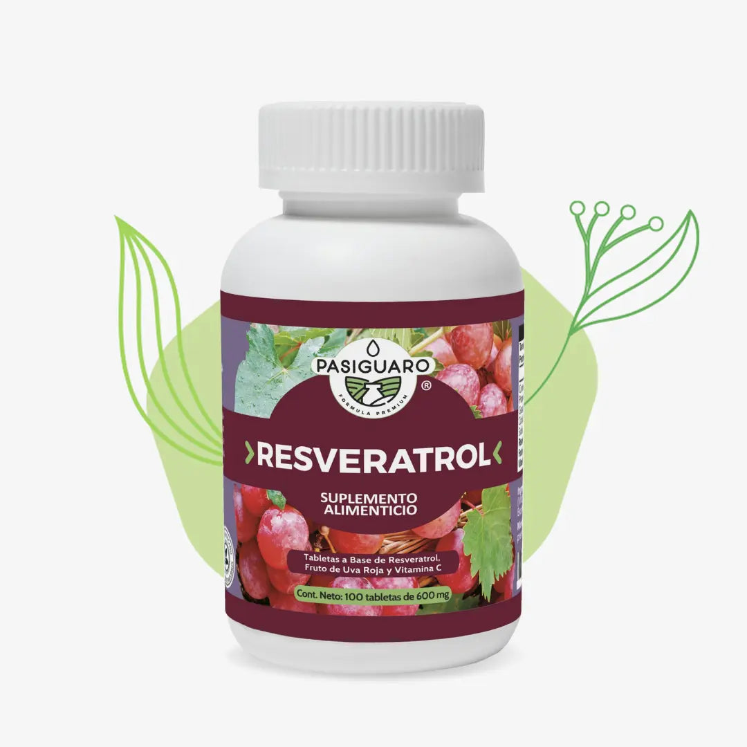 RESVERATROL 100 tabletas 600 mg. Pasiguaro®