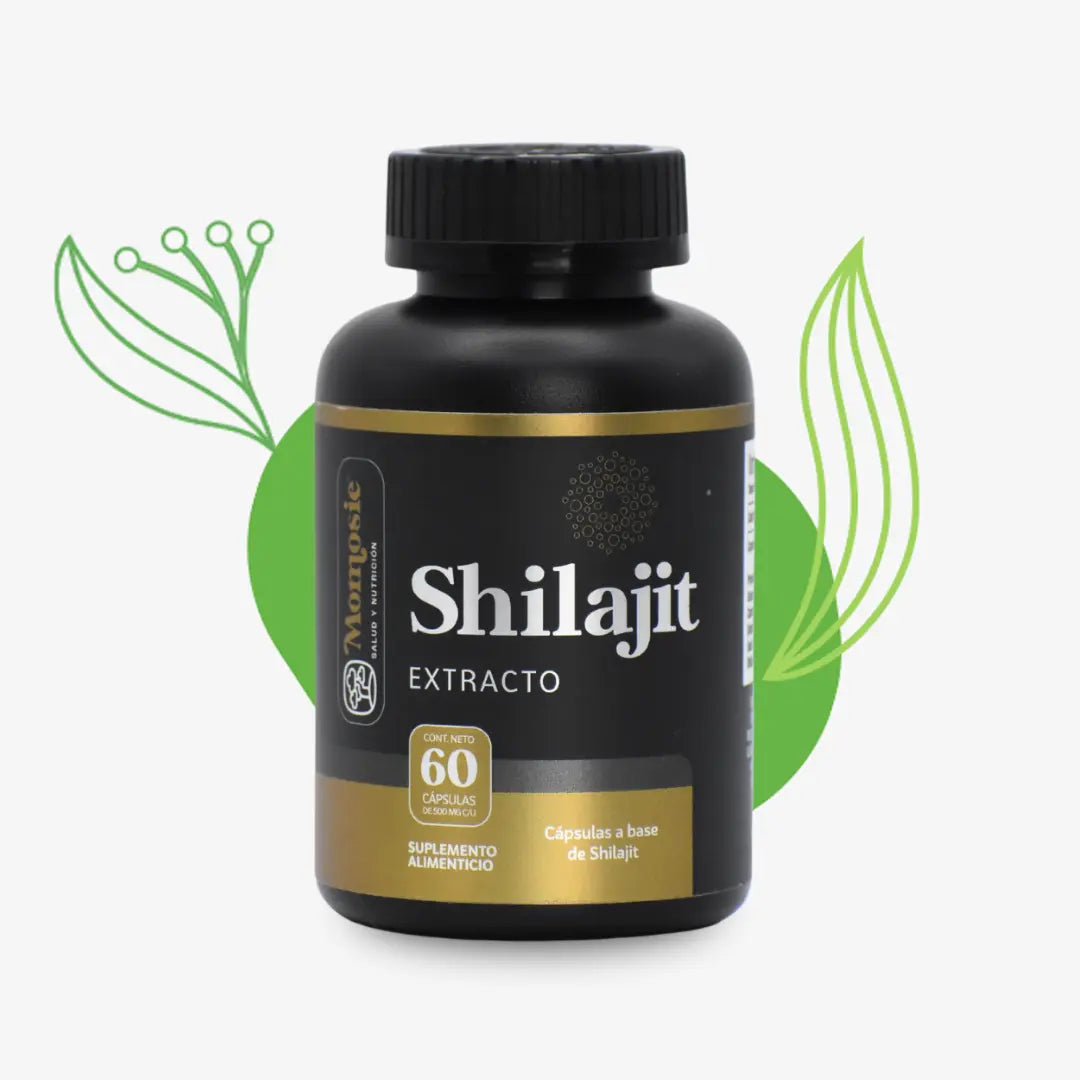 Shilajit 60 cápsulas – MOMOSIE