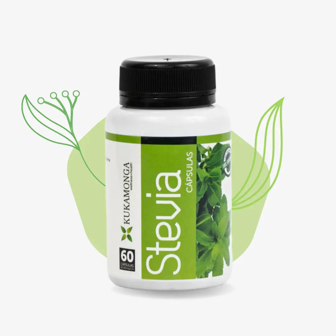 Stevia 60 Cápsulas Kukamonga