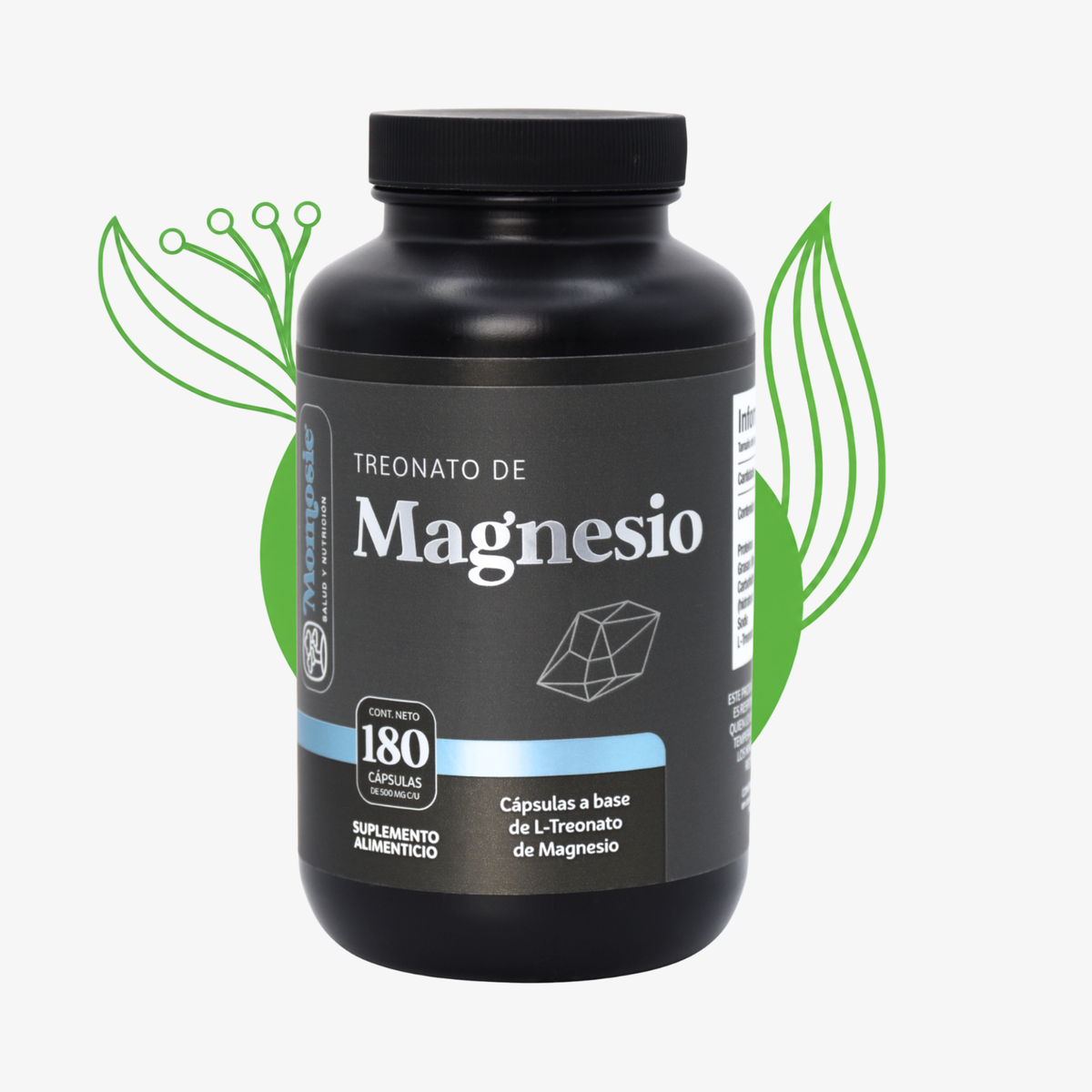 Treonato De Magnesio 180 Cápsulas