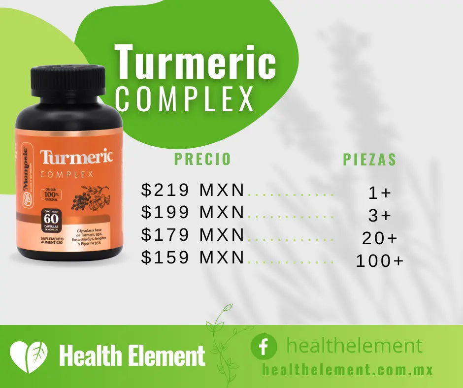 Turmeric complex 60 Capsulas – MOMOSIE