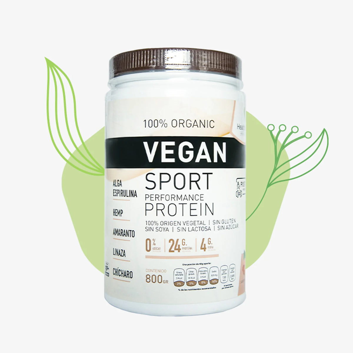 Proteína vegana - VEGAN SPORT NUEZ 800g