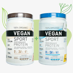 Proteína Vegana - VEGAN SPORT NUEZ + VAINILLA 800g