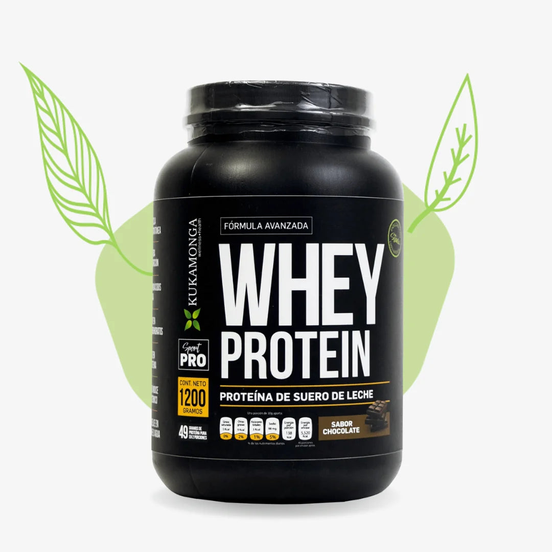 Whey Protein Chocolate 1200 gr - KUKAMONGA