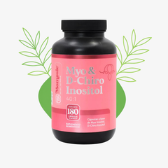 Inositol Capsulas 40:1 | Myo Y D-chiro Inositol Puro | 180 Cápsulas | 2400 Mg Por Porción