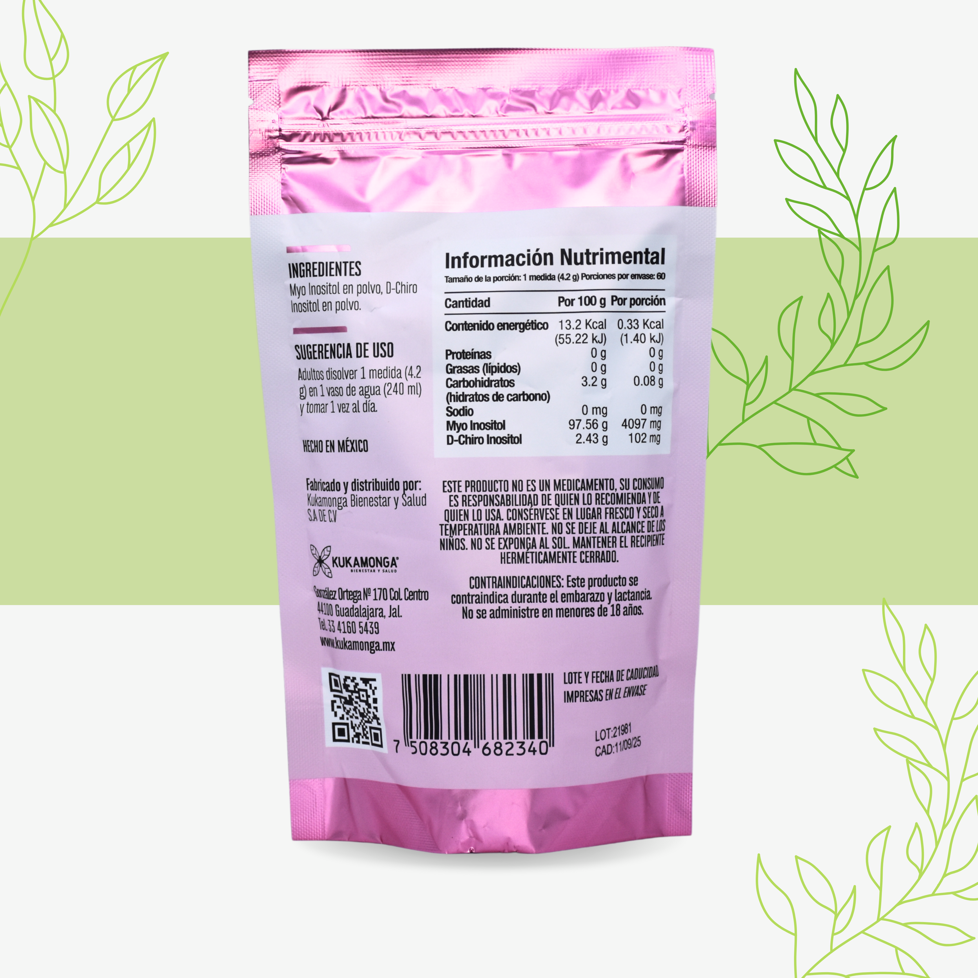 Inositol 252g – KUKAMONGA