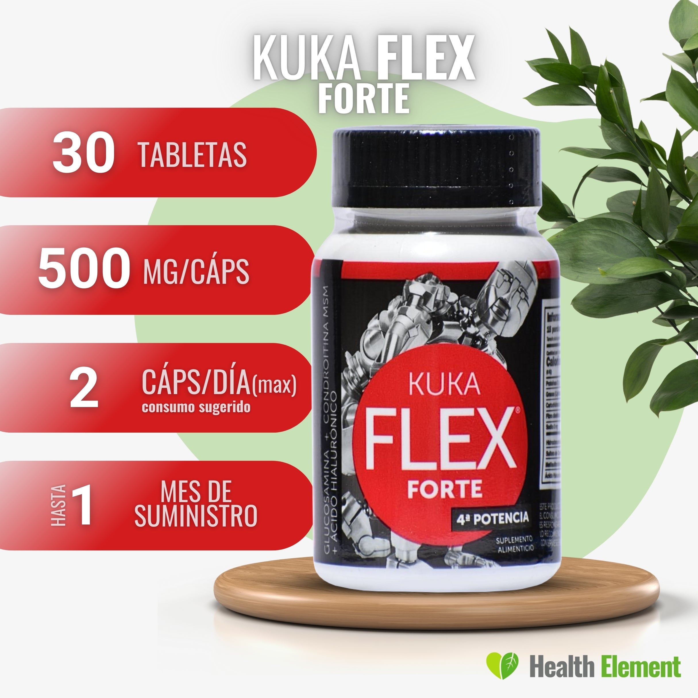 KukaFlex Forte Paquete 5 Piezas Con Envio incluido