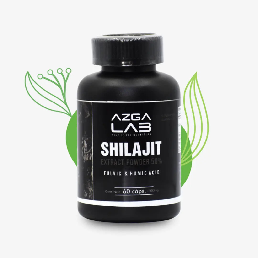 Shilajit 60 cápsulas - AZGA LAB