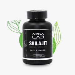 Shilajit 60 cápsulas - AZGA LAB