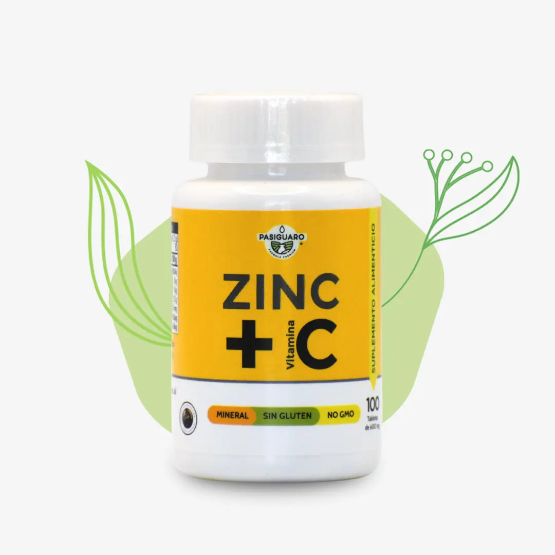 Zinc + C 100 tabletas Pasiguaro®