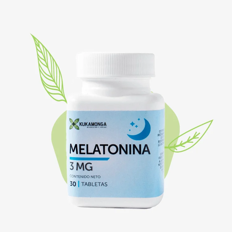 Melatonina 30 tabletas 3MG – KUKAMONGA