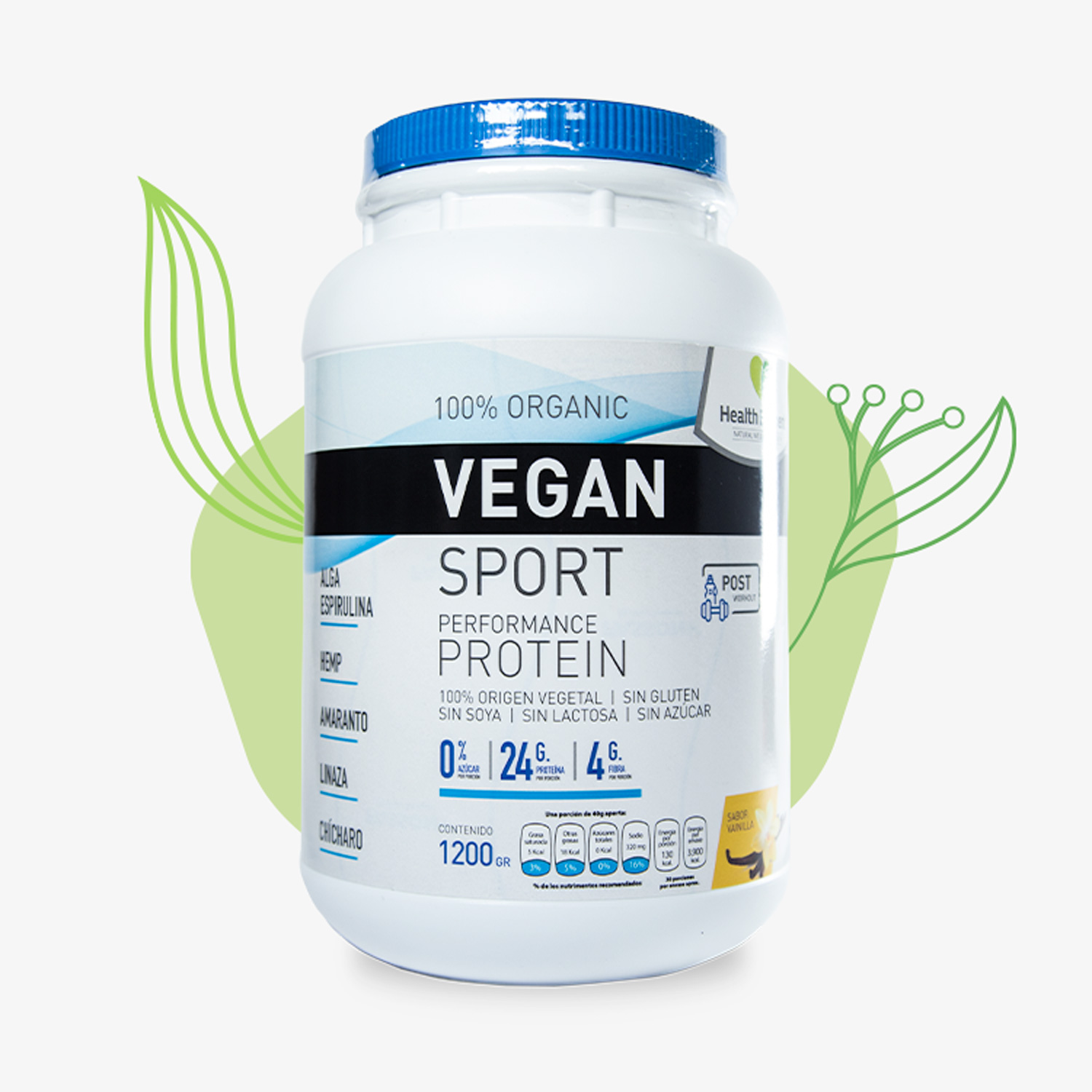 Proteína vegana – VEGAN SPORT Vainilla 1200g