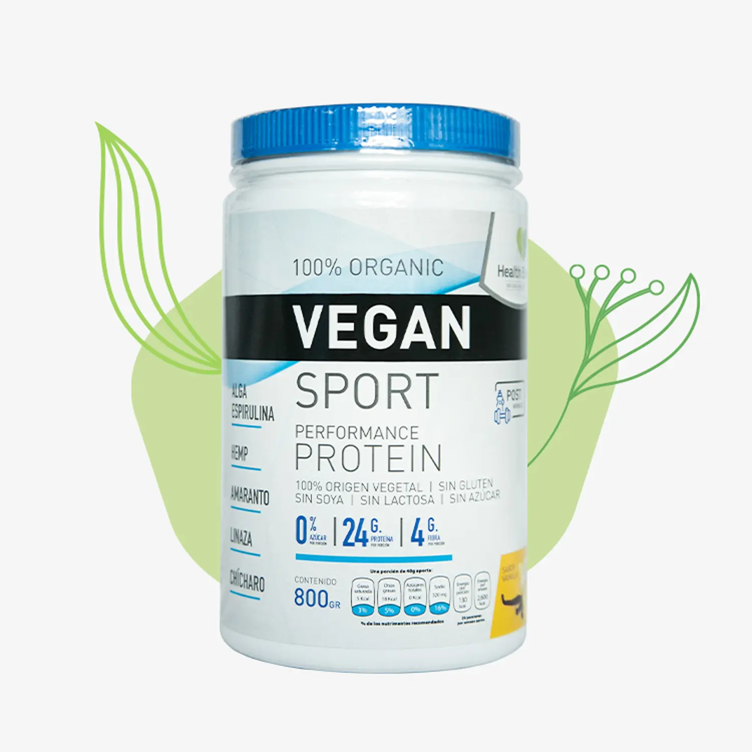 Proteína vegana – VEGAN SPORT VAINILLA 800g