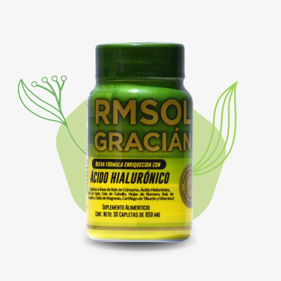 Rmsol Gracian Con Ácido Hialurónico 30 Capletas de 850 mg
